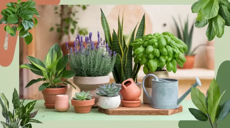 10 Plantes Faciles à Cultiver pour un Jardin Sans Souci Plantes faciles à cultiver, Pothos, Sansevière, Lierre, Lavande, Géranium, Romarin, Ciboulette, Menthe, Basilic